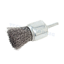 [3238] Wire Cup Brush, shaft welded type, standard/crimped, 30 mm dia, 6 mm shaft, steel