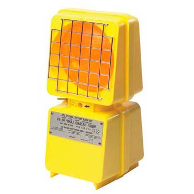 Wolf HL-95, Explosion proof hazard warning lamp, amber, excl. battery