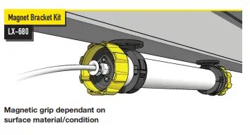 Wolf LX-680,  Magnet Fixing Kit for LX-400
