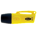 Wolf M-10, Personal micro explosion proof LED torch, ATEX certified for zone 0, incl. batteries, IMPA 792276