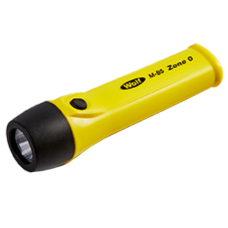 Wolf M-85, ATEX LED midi torch, certified for zone 0, incl. batteries, IMPA 792280