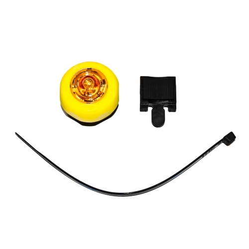 Wolf ML-15A Markerlite Oranje, Mini explosieveilig LED markeer/fietslampje, ATEX gecertificeerd voor zone 1 & 2, incl, batterijen, UN 3091