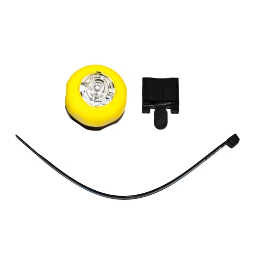 Wolf ML-15W Markerlite Wit, Mini explosieveilig LED markeer/fietslampje, ATEX gecertificeerd voor zone 1 & 2, incl, batterijen, UN 3091