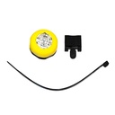 Wolf ML-15W Markerlite Wit, Mini explosieveilig LED markeer/fietslampje, ATEX gecertificeerd voor zone 1 & 2, incl, batterijen, UN 3091