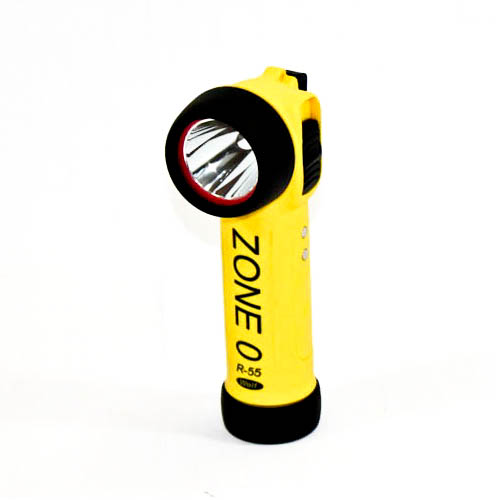 Wolf R-55 Rechargeable ATEX LED torch, certified for zone 0, excl. charger, T4. IMPA 792268, UN 3481
