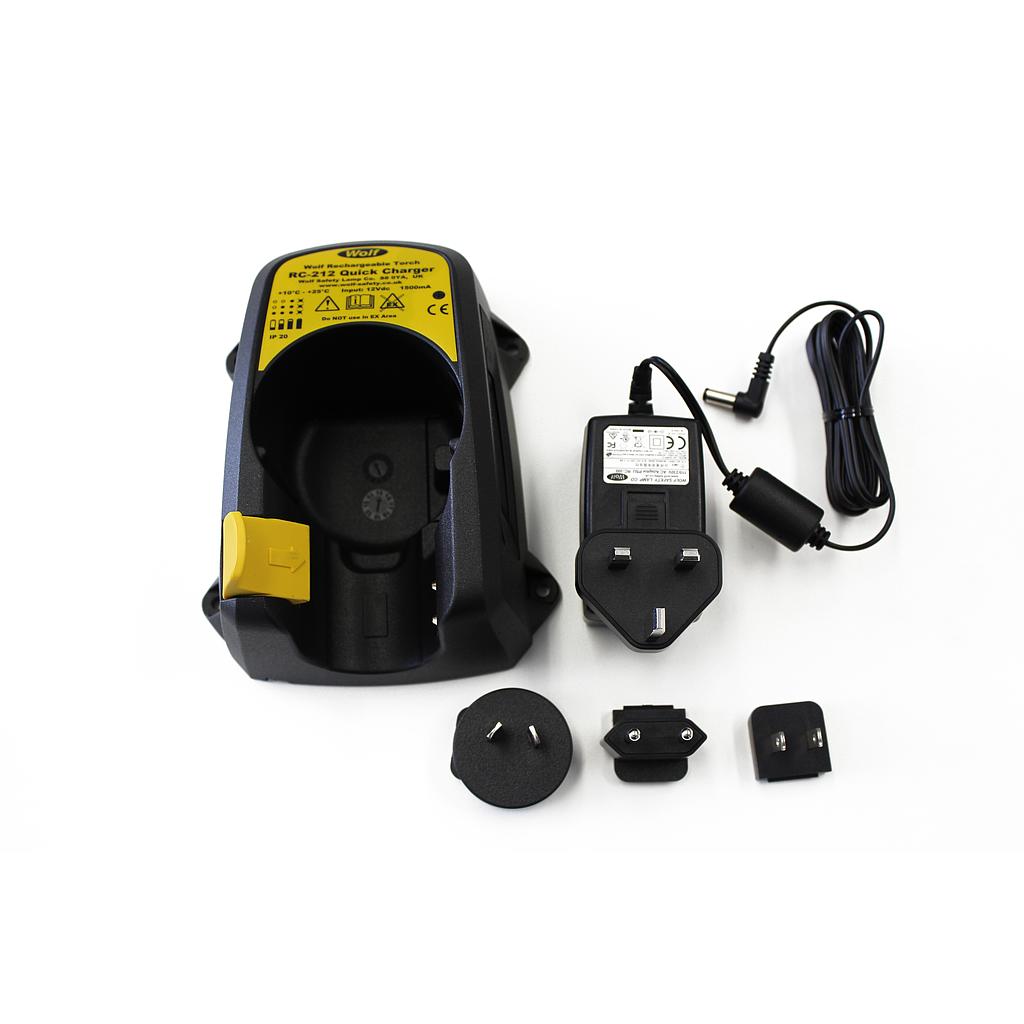 Wolf RC-200H, Charger and mains adaptor 100-230V for Models R-30, R-50 and R-55, IMPA 792271