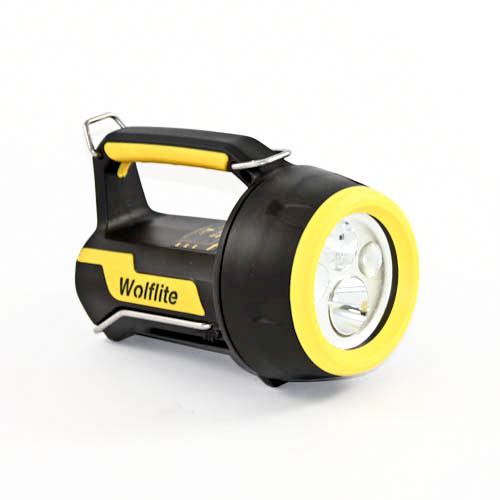 Wolf XT-70H, Rechargeable explosion proof LED handlamp, ATEX certified for zone 1 & 2, incl. battery & charger, IMPA 330613, UN 3481