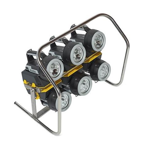 Wolf XT-606 Flood Bank with 6 x Wolf XT-75, ATEX zone 0