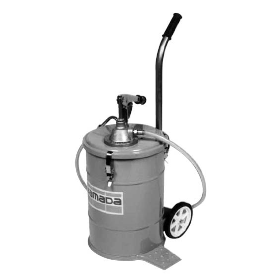 Yamada STB-70EXS, Oil Bucket, hand operated