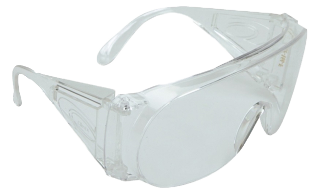Climax 580-I, Safety overglasses, polycarbonate, clear, IMPA 311061