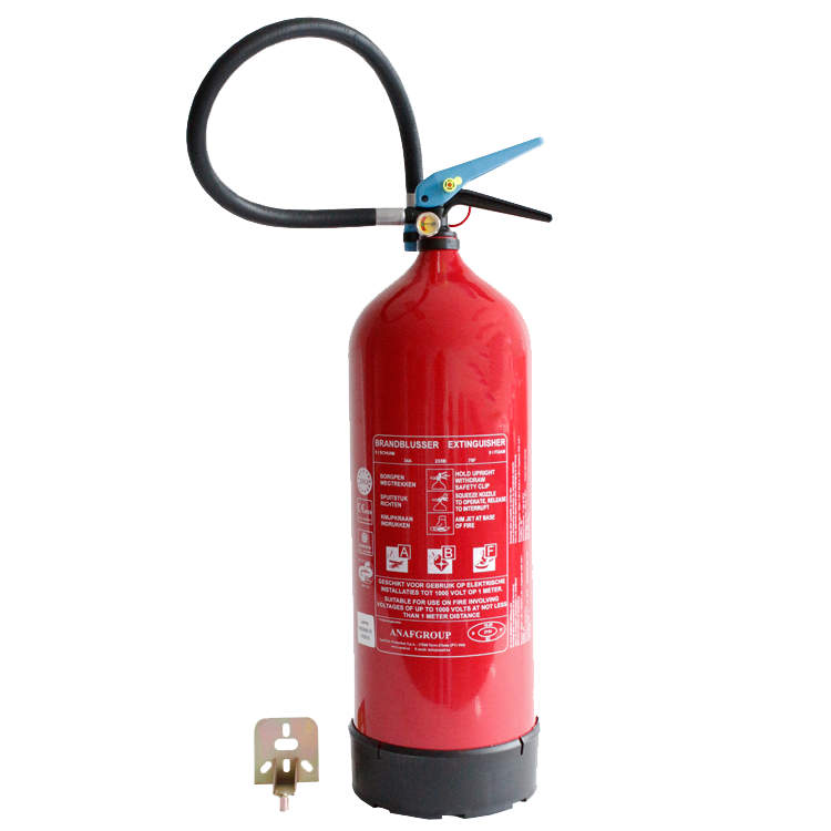 ANAF FS9-LHF, Schuimblusser met aluminium afsluiter voor ABF branden, MED/NCP gecertificeerd, 9 ltr, IMPA 331001, UN 1044