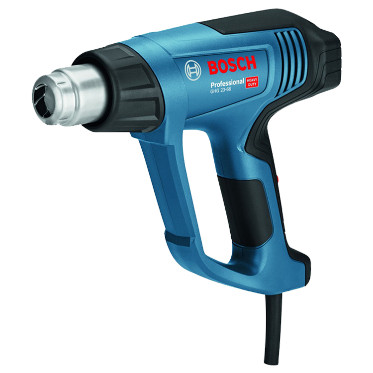 Bosch GHG 23-66 Heteluchtpistool, 220 V, 2300 W, Traploos regelbaar 50-650 deg C, 06012A6300, IMPA 591182
