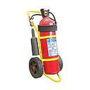 [11242] Anaf Carbon dioxide fire extinguisher on trolley B type, 20 kg, IMPA 331044