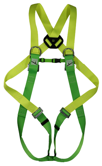 Climax 27-C, full body harness, 2 D-rings chest, 1 D-ring dorsal, adjustable chest and leg supports, IMPA 331104