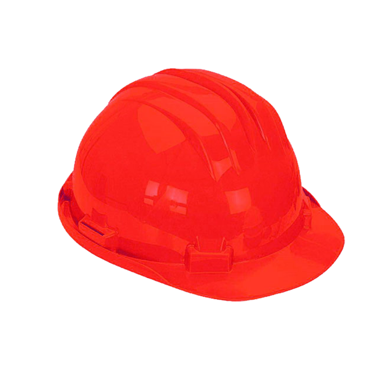 Climax 5-RS, Red Safety Helmet, HDPE, manualy adjustable 6 point suspension, EN397 / EN50365, IMPA 310105