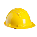 [10861] Climax 5-RS, Yellow Safety Helmet, HDPE, manualy adjustable 6 point suspension, EN397 / EN50365, IMPA 310103