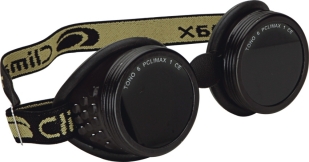 Climax 80, Welder's goggles, 50 mm diameter  lenses, shade 6, adjustable headband, IMPA 851112