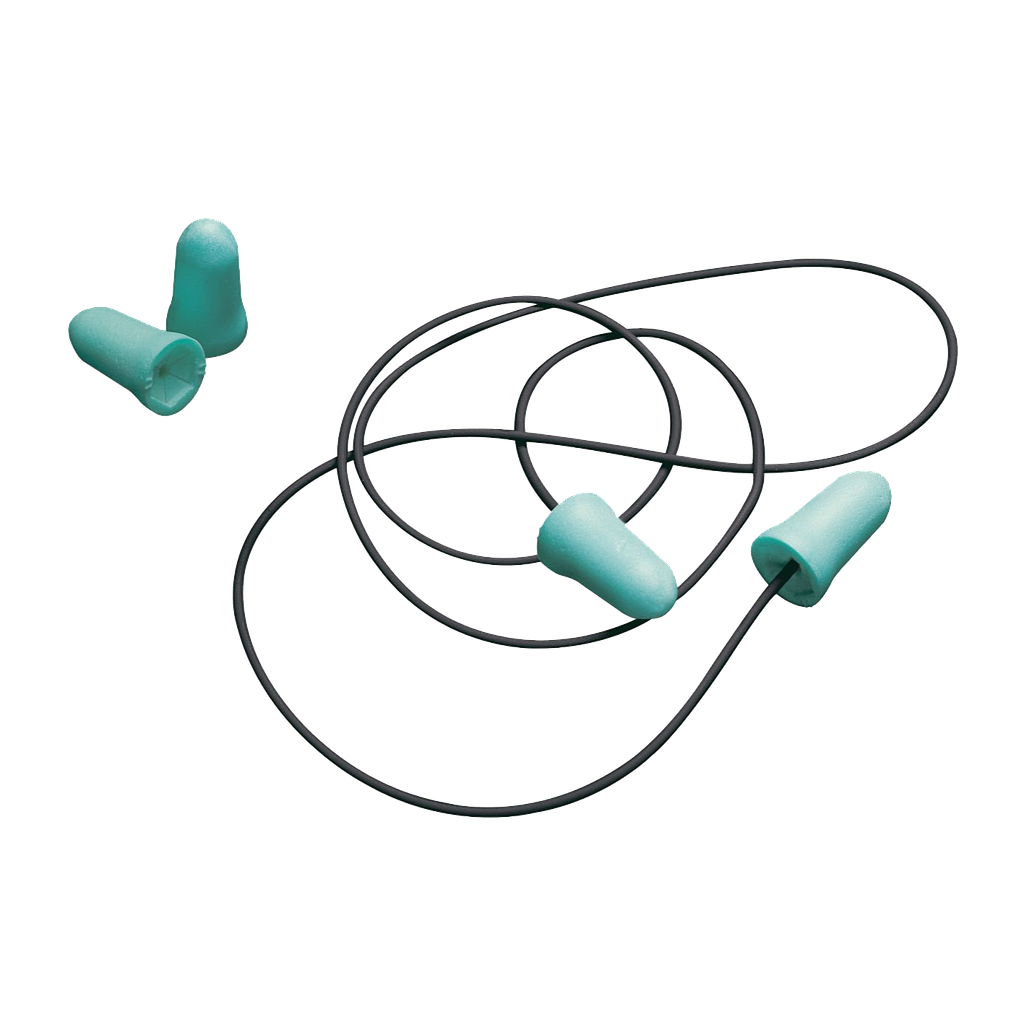 Climax 13E CC, Ear plugs, self-fit foam connected with a cord, box = 200 pair, 36 dB, IMPA 331156