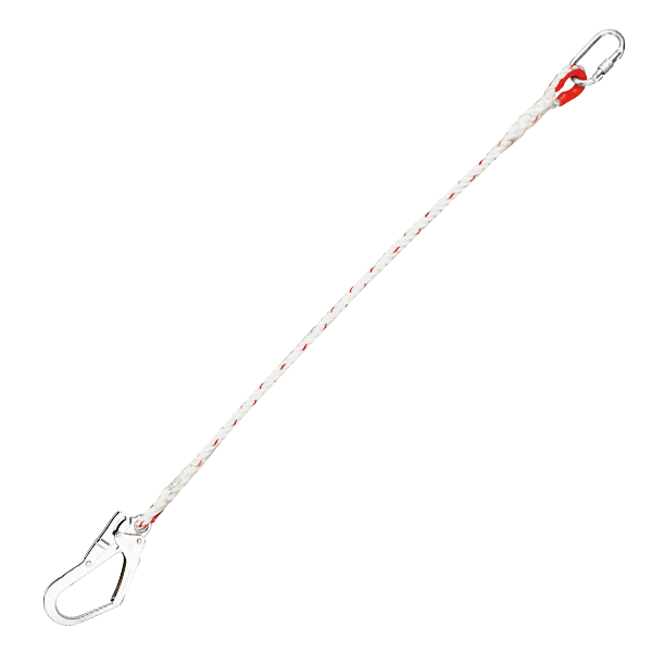 Climax 39, Vanglijn, 14mm polyamide, 1,5 m, 1 x steigerhaak, 1 x 16 mm screw-lock karabiner, EN354