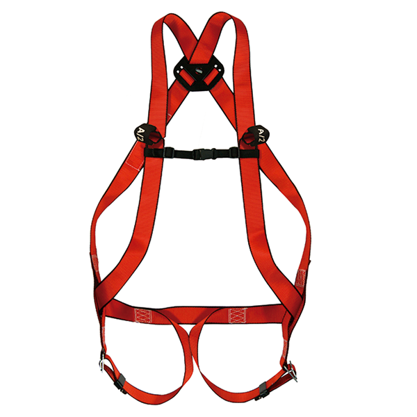Climax 10 Basic Plus, Veiligheidsharnas, 1 D-ring rug, lussen op borst, IMPA 311514