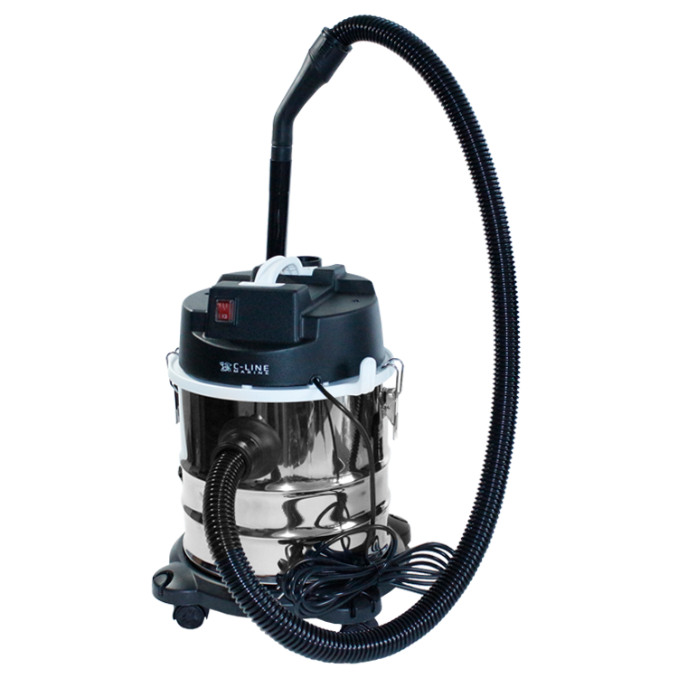 C-Line BJ122, Industriele alleszuiger, cap 20 Ltr, 230V 50/60Hz, 1400 W, RVS behuizing, IPX4, IMPA 590719