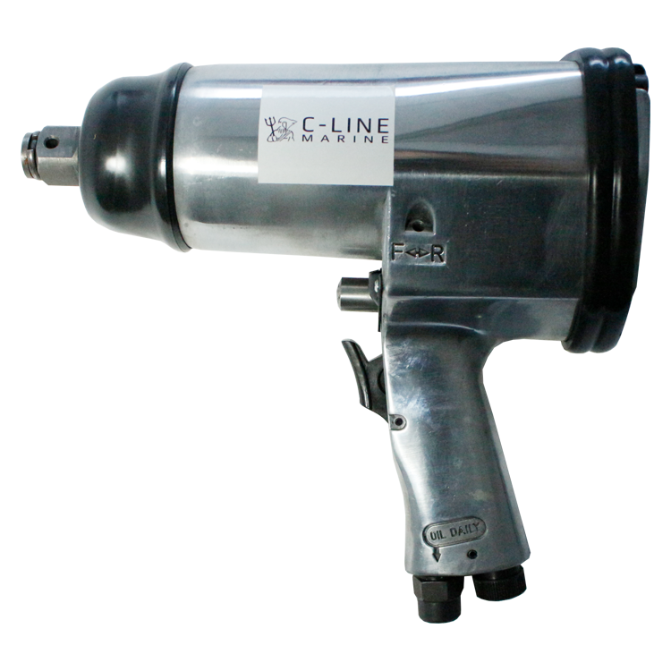 C-Line I-603, Pneumatic Impact Wrench, 3/4" square drive, 4800 rpm, 678 Nm, IMPA 590105