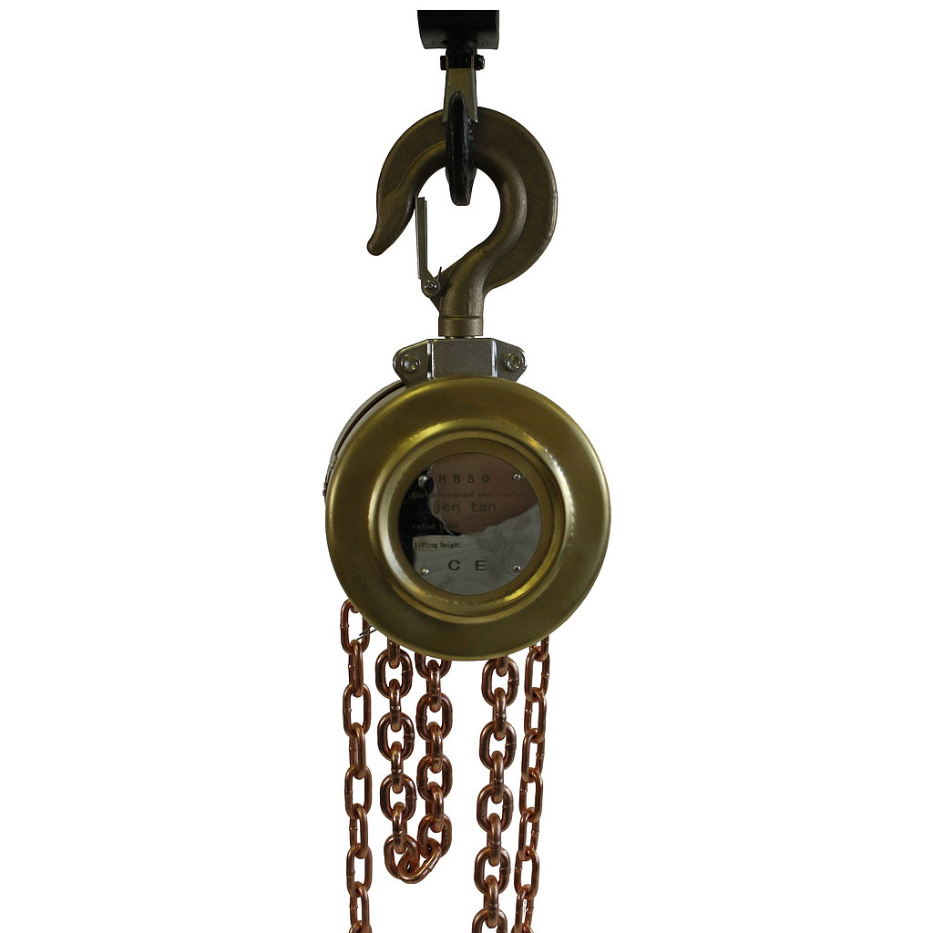 C-Line Non-Spark Chain Hoist, Cap 3 ton, Lift height 3 m, IMPA 615024
