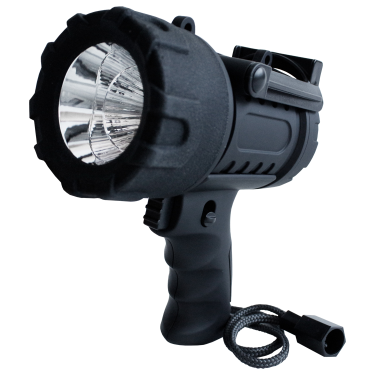 C-Line RFL-9. Rechargeable LED handlamp. Range of 350 m and 300 lumen. Waterproof IP66. SOS-mode. Incl charger 100-240 Volt, IMPA 792246