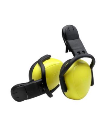 Ear cup kit for easy attachment to helmet V-gard and V-gard 500, low noise applications, yellow