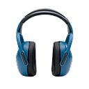 MSA Left / Right - LOW - Hearing Protection with Headband - 24dB - Blue, IMPA 331253