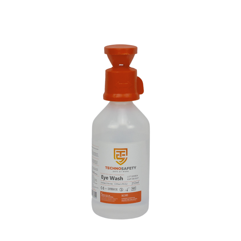 Eye Wash Technosafety 250 ml NaCl 0,9pct, IMPA 390316 