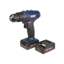 Ferm CDM1120 Cordless Drill 18 V,  2x 1.5 Ah Li-ion, with charger, IMPA 590906