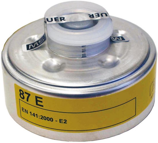 MSA Gasfilter 90 E2 for facemask, EN 148 connection, MSA 10115349, IMPA 331275
