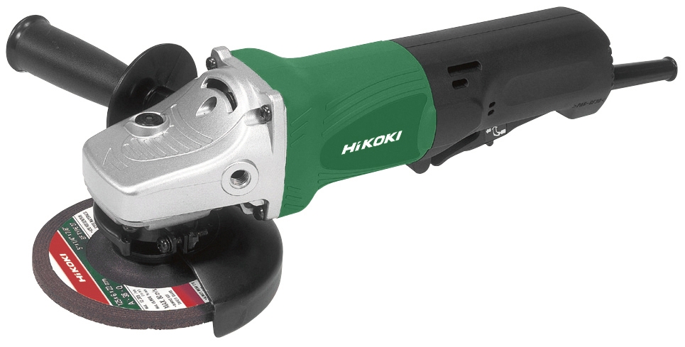 Hikoki G13SE2J2Z Elektrische haakse slijper, 125 mm, 110V, 1050W, M14, IMPA 591022