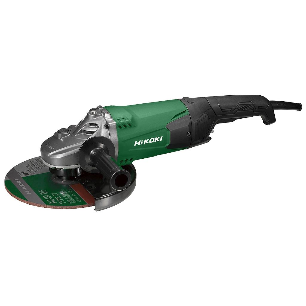 Hikoki G23STWEZ electric angle grinder, 230 mm, 220 V, 2000 W, 6.600 rpm, M14
