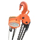 [10636] JTVS-100, Kettingtakel, Werklast 10 ton, Hijshoogte 9 m, IMPA 615012