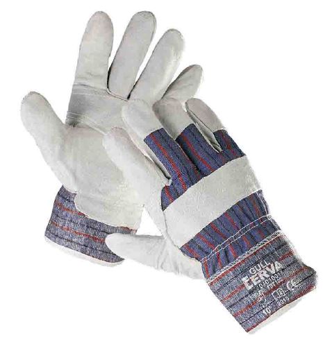 Leather palm working gloves , IMPA 190111