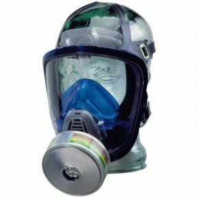 MSA Advantage 3000-3131 volgelaatsmasker met EN-148 schroef aansluiting, Maat L, IMPA 331240