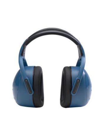 MSA Left/Right Ear muffs, high noise applications, with headband, blue 10087400, IMPA 331259