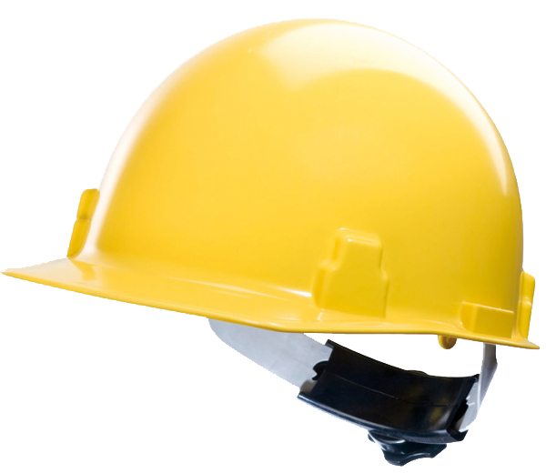 MSA Thermalgard helm, geel, met Fas-Trac binnenwerk, voor gebruik bij hoge temperaturen, IMPA 331160