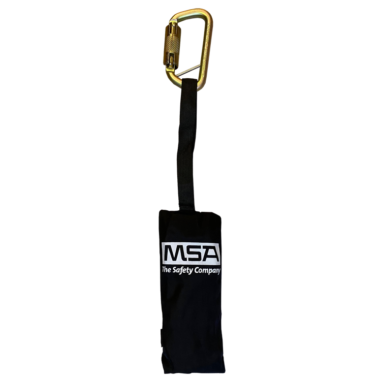MSA Suspension trauma safety step with 
carabiner