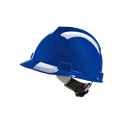 [10441] MSA V-Gard 200 Blue Safety Helmet with Fas-trac suspension, EN397, non-vented, IMPA 310204