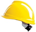 [10447] MSA V-Gard 520 Yellow Safety Helmet with Fas-Trac suspension, EN397, non-vented, IMPA 310304
