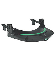MSA V-gard faceshield frame with debris control, for slotted caps, p/n 10115730, IMPA 310502