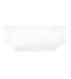 MSA V-Gard transparant PC visor clear with side contours, 203 mm long, to be used with chin guard, AS-AF, 10115837 IMPA 310528