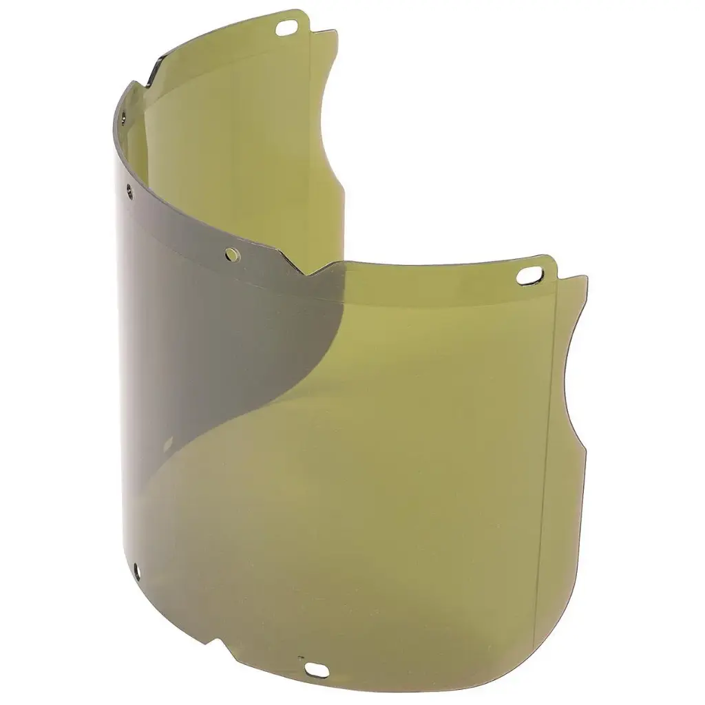 MSA V-Gar vizier voor lassen, 1,8 mm dik , 203 mm lang, voor gebruik met kinbeschermer, 10115860, IMPA 310545