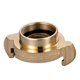 Nakajima female thread connector, 65A, 2-1/2" BiDR  Nok 91, Messing, IMPA 331884 