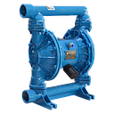 TETRA TDPK-40 AL/B, Pneumatic diaphragm pump, aluminium frame, buna diaphragms, in/out 1-1/2", air inlet 1/2", IMPA 591602