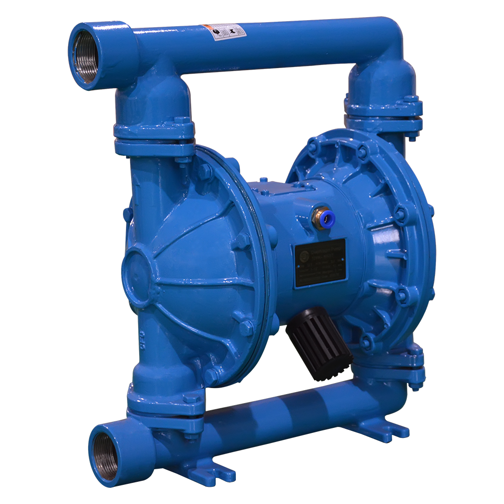 TETRA TDPK-40 SS/T, Pneumatic diaphragm pump, stainless steel frame, teflon diaphragms, in/out 1-1/2", air inlet 1/2", IMPA 591602