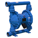 TETRA TDPK-40 SS/T, Pneumatic diaphragm pump, stainless steel frame, teflon diaphragms, in/out 1-1/2", air inlet 1/2", IMPA 591602